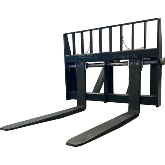 Pallet Forks to suit Excavator 4000 Kg (Floating Forks) | Forklift ...